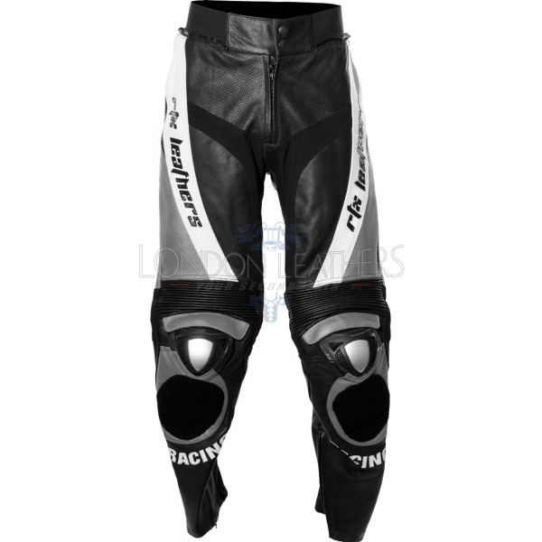 RTX GREY Aero Evo Leather Biker Trouser Pant RTX GREY Aero Evo Leather Biker Trouser Pant